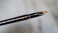 STYLO PLUME SHEAFFER TARGA LAQUE GOLDEN FILIGREE - PLUME EN OR MASSIF 18 CARATS – Image 2
