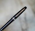 STYLO PLUME MONTBLANC MEISTERSTÜCK 145 CHOPIN PLATINUM - PLUME OR MASSIF 14 CTS – Image 2