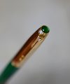 STYLO PLUME PARKER 75 CUSTOM EN RESINE VERTE - PLUME EN OR MASSIF 18 K - MOYENNE – Image 2