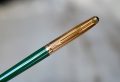 STYLO PLUME PARKER 75 CUSTOM EN RESINE VERTE - PLUME EN OR MASSIF 18 CARATS – Image 2