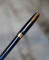 STYLO PLUME PARKER SONNET EN RESINE VERTE MARBREE - PLUME OR 18 K - EXTRA FINE – Image 2