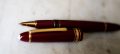 STYLO ROLLER MONTBLANC MEISTERSTÜCK LE GRAND RESINE BORDEAUX & PL. OR 18 CARATS – Image 2