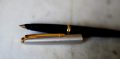 STYLO PLUME PARKER 45 RESINE NOIRE & METAL BROSSE - PLUME MOYENNE – Image 2