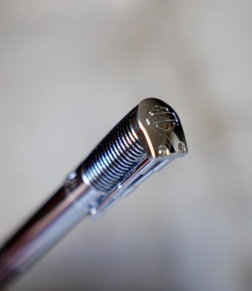 STYLO BILLE HARLEY-DAVIDSON PAR WATERMAN EN METAL LIGNES NOIRES
