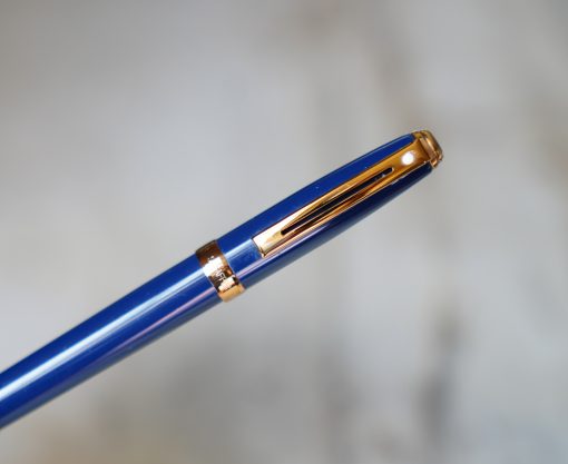 STYLO PLUME SHEAFFER PRELUDE EN LAQUE VIOLETTE & METAL PL. OR ROSE