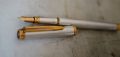 STYLO PLUME WATERMAN GENTLEMAN EN ARGENT MASSIF- FINITION GODRONS - PLUME OR MASSIF18 CARATS – Image 2
