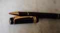 STYLO ROLLER PARKER DUOFOLD EN RESINE NOIRE - FINITION PL. OR 18 CARATS – Image 2