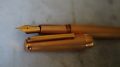 MAGNIFIQUE STYLO PLUME JACQUES HERBIN METAL FINITION BROSSEE - PLUME PL. OR 18K – Image 2