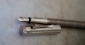 STYLO PLUME GRAF VON FABER-CASTELL ANELLO RESINE GRISE & CHROME - PLUME OR 18 K – Image 2
