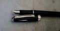 STYLO PLUME SHEAFFER PRELUDE EN LAQUE NOIRE & PLATINUM - PLUME METAL B - LARGE – Image 2