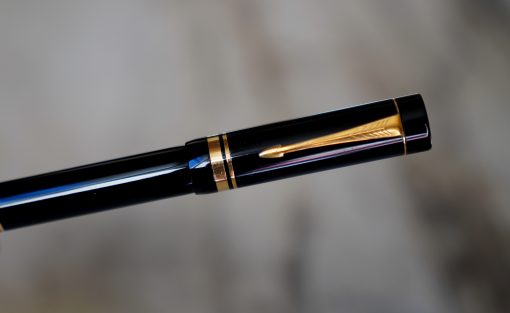 STYLO PLUME PARKER DUOFOLD CENTENNIAL 1 ERE GENERATION - PLUME EN OR MASSIF 18 CARATS