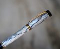 STYLO ROLLER PARKER DUOFOLD BLACK & PEARL - FINITION PL. OR 18 CARATS – Image 2