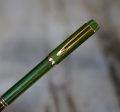 STYLO PLUME WATERMAN MAN 100 EN BOIS VERT FONTAINEBLEAU - PL.UME OR 18 CARATS – Image 2
