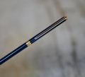 STYLO BILLE S.T. DUPONT LAQUE DE CHINE BLEU NUIT & PLAQUE OR 18 CARATS – Image 2