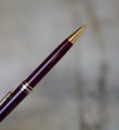 STYLO PORTE-MINES MONTBLANC MEISTERSTÜCK RESINE BORDEAUX & PL. OR 18 CTS – Image 2