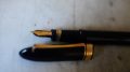 STYLO PLUME OMAS 360 RESINE NOIRE - PLUME OR MASSIF 18 CARATS- TAILLE M - GRANDE VERSION – Image 6