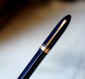 STYLO PLUME OMAS 360 RESINE NOIRE - PLUME OR MASSIF 18 CARATS- TAILLE M - GRANDE VERSION – Image 16