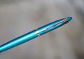 STYLO PLUME WATERMAN ICI & LA EN LAQUE VERTE & CHROME – Image 2