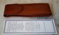 ETUI A STYLOS OMAS EN CUIR MARRON A RABAT - VERSION DEUX PLACES INTERIEUR VELOURS – Image 2