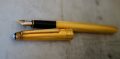 STYLO PLUME MONTBLANC PL. OR BARLEY CORN - PLUME EN OR MASSIF 18 CARATS – Image 2