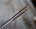 STYLO PLUME SHEAFFER IMPERIAL EN METAL CHROME - FINITION LISSSE - PLUME LOSANGE – Image 2