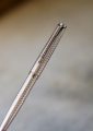 STYLO BILLE PARKER 35 PL. ARGENT - FINITION GRAIN D'ORGE - RARE VERSION – Image 2