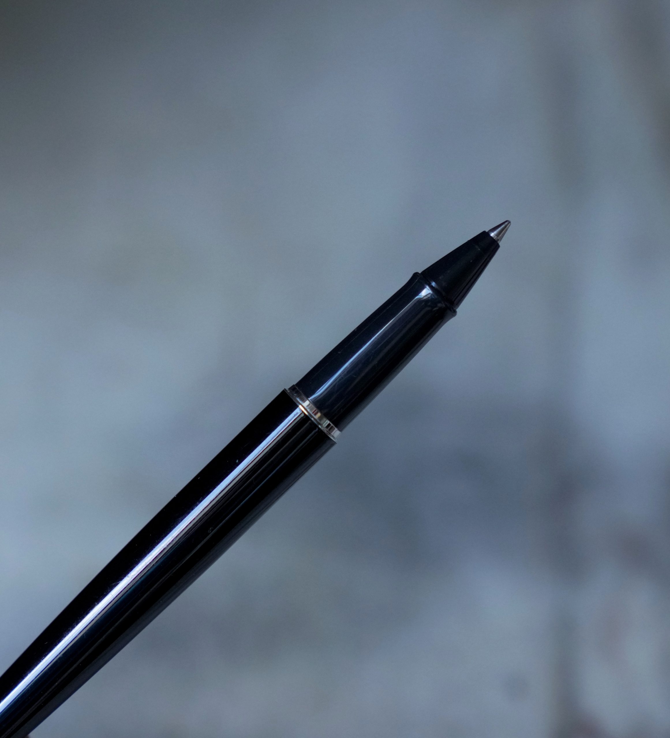 STYLO PLUME S.T. DUPONT OLYMPIO XL LAQUE DE CHINE NOIRE - PLUME OR MASSIF 18 CARATS – Image 7