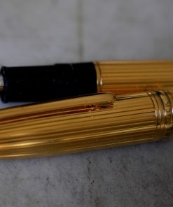 Stylo plume Montblanc Meisterstück 147 Traveller en Vermeil 925 - Plume en Or massif 18 carats – vue 2