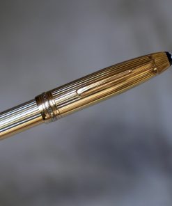 Stylo plume Montblanc Meisterstück 147 Traveller en Vermeil 925 - Plume en Or massif 18 carats